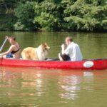 Bootsverleih Buch 9 hund im kanu 021